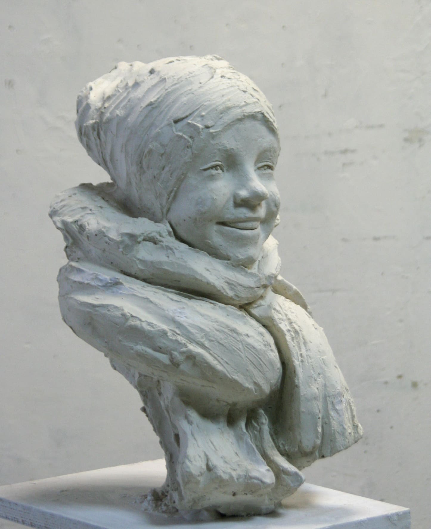 contemporary sculpture portrait