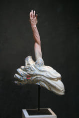 современная полихромная скульптура Химера