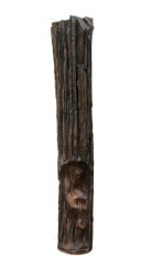 modern figurative wooden sculpture